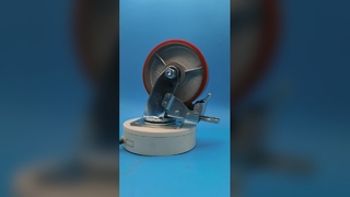  heavy-duty brake iron core  casters