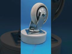 heavy duty caster rigid pu iron core industry caster 