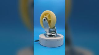 heavy duty pp  rigid caster