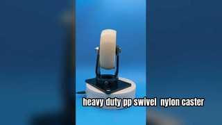 heavy duty pp swivel  nylon caster