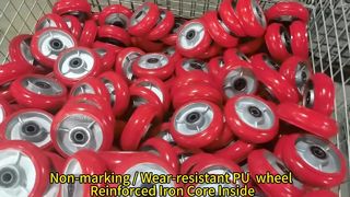 Wielen voor assemblagelijnen voor de auto-industrie Industriële zwenkwielen