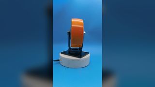 industrial heavy duty  orange Iron core PU castors