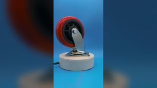  industrial heavy PP caster  rigid wheels 