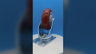 Medium duty castors rigid PP