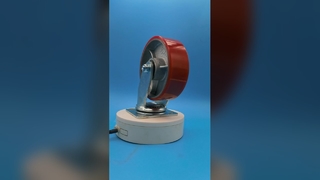 Polyurethane (PU)  heavy-duty rigid casters  iron core  casters