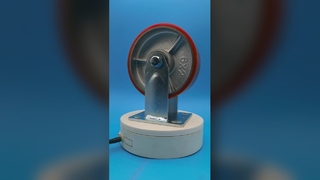  PU  heavy duty iron core swivel casters 