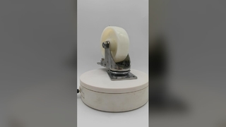  stainless steel industrial  heavy duty castors rigid white  PA