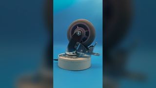 TPR industrial lockable castors