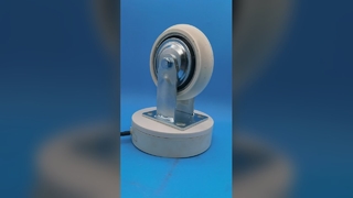 white industrial heavy duty wheels swivel  castor